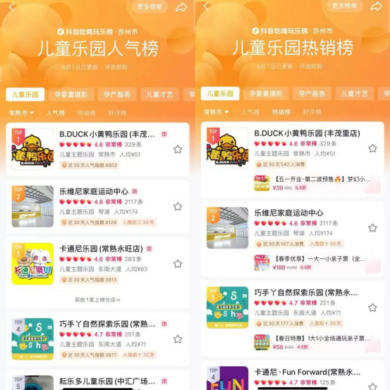 上榜门店