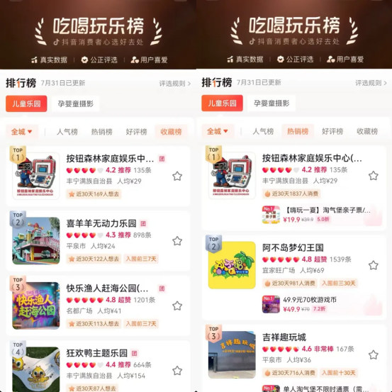 上榜门店