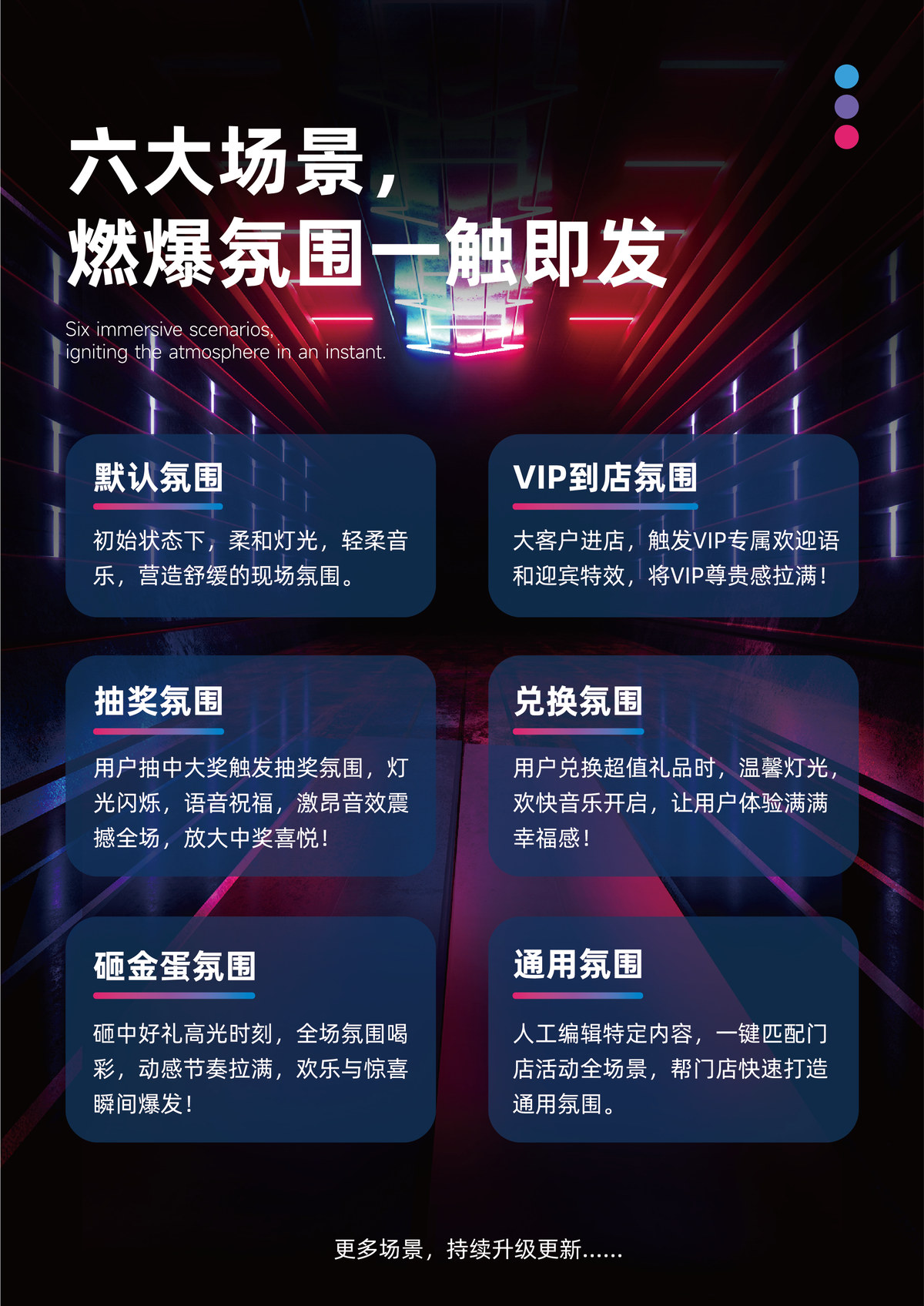 六大场景，燃爆氛围一触即发